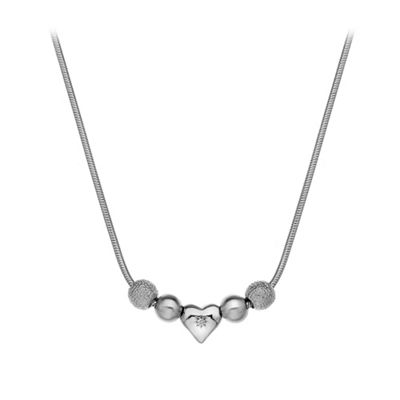 Ladies silver necklace
